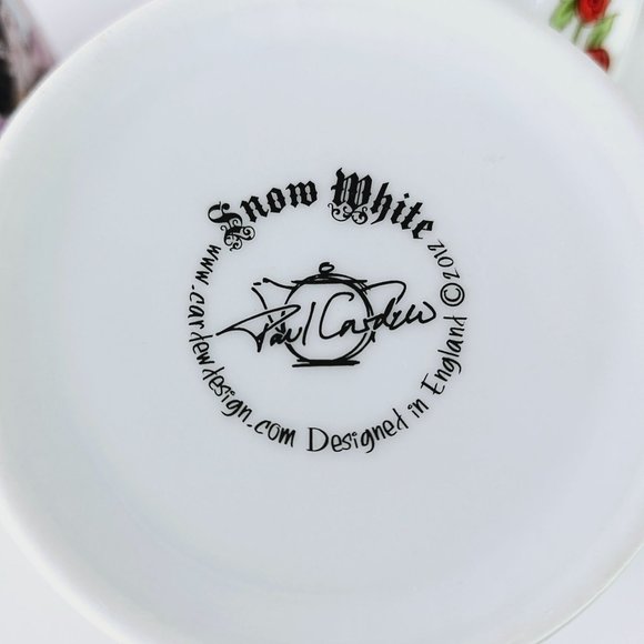 Snow White Paul Cardew England, 2012 Coffee Hot Drink Mug, Set of 3 - Picture 8 of 9